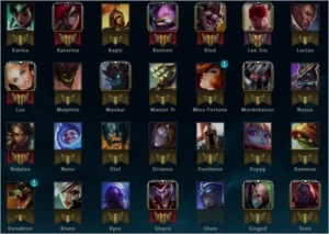 Conta Diamante 5 (Borda Platina) - League of Legends LOL