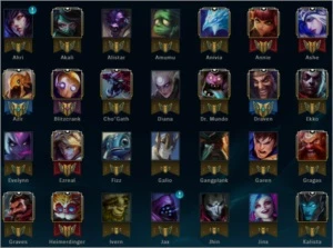 Conta Diamante 5 (Borda Platina) - League of Legends LOL