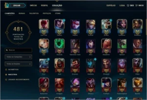 Conta League of Legends LOL
