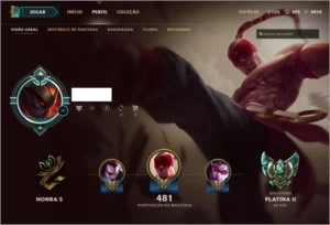 Conta League of Legends LOL