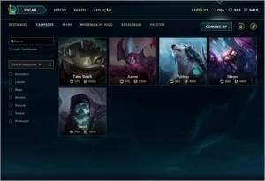 Conta League of Legends LOL