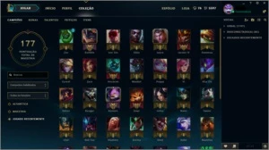 Conta OURO I League of Legends LOL