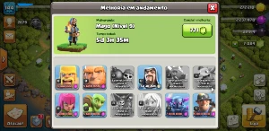 Clash of clans cv12 com 6 construtores.