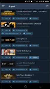 Conta Steam com 18 Jogos