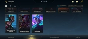VENDO MINHA CONTA DO LOL WILD RIFT - League of Legends: Wild Rift LOL WR