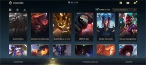 VENDO MINHA CONTA DO LOL WILD RIFT - League of Legends: Wild Rift LOL WR