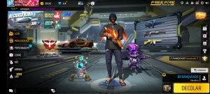 Free Fire Conta Gemada lv 64