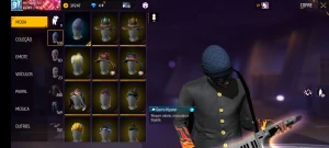 Free Fire Conta Gemada lv 64
