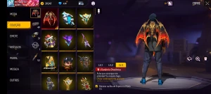 Free Fire Conta Gemada lv 64