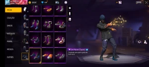 Free Fire Conta Gemada lv 64