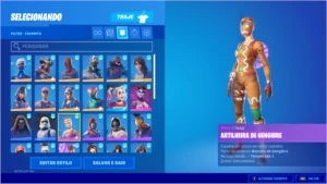 Conta Fortnite, ikonic, minty, salve o mundo com v-bucks etc