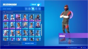 Conta Fortnite, ikonic, minty, salve o mundo com v-bucks etc