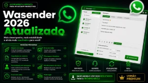 🔥 Wa Sender - Disparo Whatsapp (Atualização 2026)