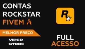 Conta Rockstar - FiveM (GTA V RP)