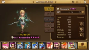 Reroll Summoners War lvl10 com Kassandra Light e Wind + Rica
