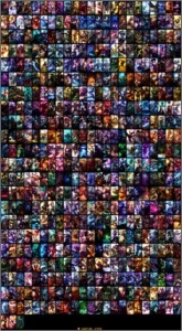 Conta LOL LVL 122 com 365 Skins e 259 Diamante+ - League of Legends