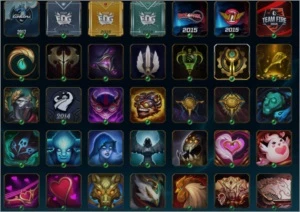 Conta LOL LVL 122 com 365 Skins e 259 Diamante+ - League of Legends