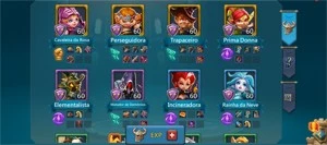 Conta Lords Mobile T4