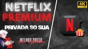 Netflix 4K 30 Dias | 1 Tela Privada + Entrega Imediata - Assinaturas e Premium