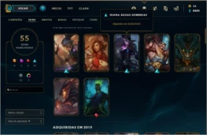 Conta criada season 3. d2(ex gm), all champ, 55 skin - League of Legends LOL