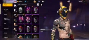 Conta de free fire nível 73