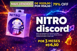 🚀 Discord Nitro por Apenas R$6,50