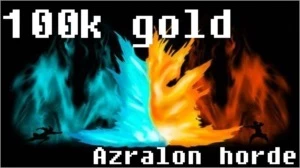 Fireland 100k gold wow azralon