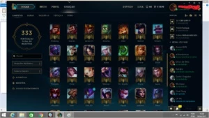 conta de league of legends muito barato LOL