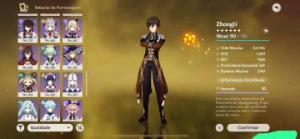 Conta sem vínculos genshin 18 5* ar58 bem buildado - Genshin Impact