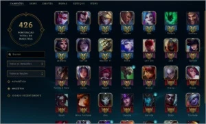 Vendo conta no lol Platina 3(soloDuo), Platina5 (Flex) - League of Legends
