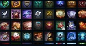 UNRANKED BORDA DE PLATINA, 20 PAGS. DE RUNA, TODOS OS CAMPÕE - League of Legends LOL