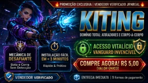 Auto Kiting LoL | Vitalício sem ban