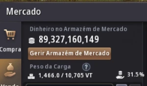 Conta BDO 898 gs + Voltarion - Black Desert