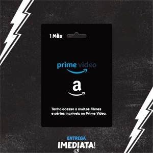 AMAZON PRIME VIDEO 1 MÊS -> CONTA NÃO COMPARTILHADA + ENVIO - Assinaturas e Premium