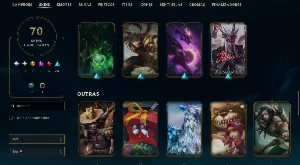 Conta De Lol Com Yone T1 Autografada Faker 70Skins - League of Legends