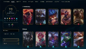 Conta De Lol Com Yone T1 Autografada Faker 70Skins - League of Legends