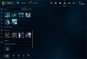 Conta diamante 4 MMR ALTO sem E-mail verificado para rushar! - League of Legends LOL