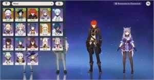 [AR50] DILUC - VENTI - QIQI - KEQING + 13 PERSONAGENS 4*
