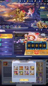 Conta No Novo Servidor Saint Seiya - Saint Seiya Awakening SSA