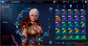 Conta Mir4 SA91 Lv.67 l 68k