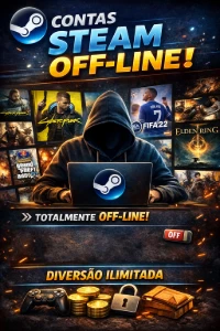 Contas steam off-line