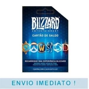 Gift Card Blizzard Cartão de Presente R$50,00 Battle Net