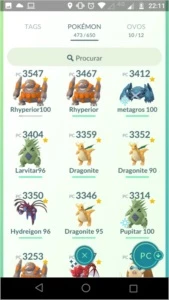 Conta Pokémon Go Nível 40