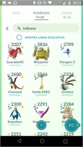 Conta Pokémon Go Nível 40