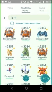 Conta Pokémon Go Nível 40