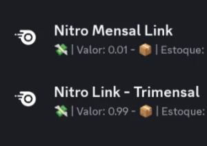 Pack Forn Hbo,Dc Nitro,Spotify E Muito Mais - Discord