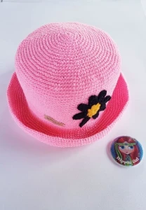 Chapéu Bucket em Crochê - Artesanato e Personalizados