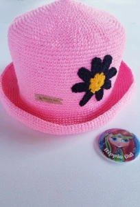 Chapéu Bucket em Crochê - Artesanato e Personalizados