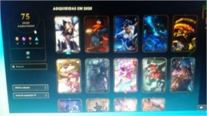 Conta Ouro 4 / 75 skins - League of Legends LOL