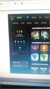Conta Ouro 4 / 75 skins - League of Legends LOL